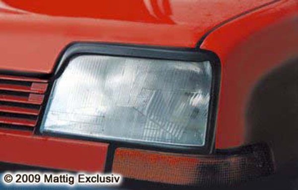 Scheinwerferblenden für Renault R5