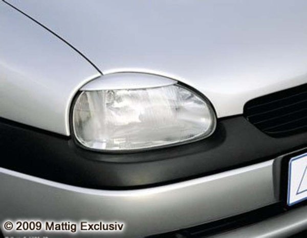 Scheinwerferblenden für Opel Corsa B