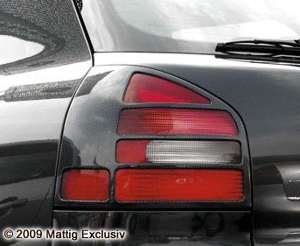 Rücklichtabdeckungen carbon für Audi A3