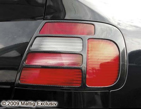 Rücklichtabdeckungen carbon für Audi A4