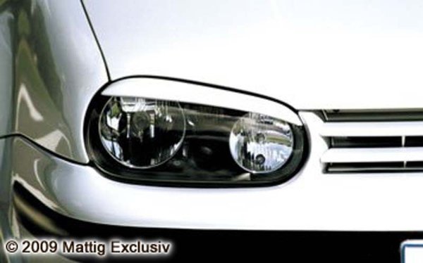 Scheinwerferblenden böser Blick VW Golf 4 breit
