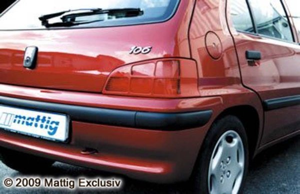 Rücklichtabdeckungen für Peugeot 106