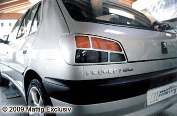 Rücklichtabdeckungen für Peugeot 306