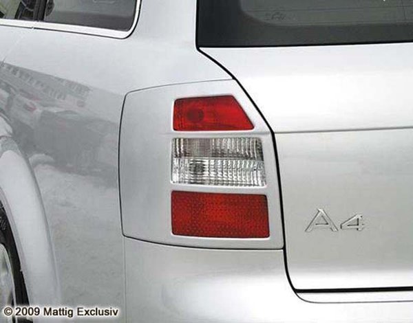 Rücklichtabdeckungen carbon für Audi A4