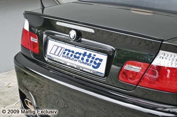 Heckspoilerlippe für BMW E46