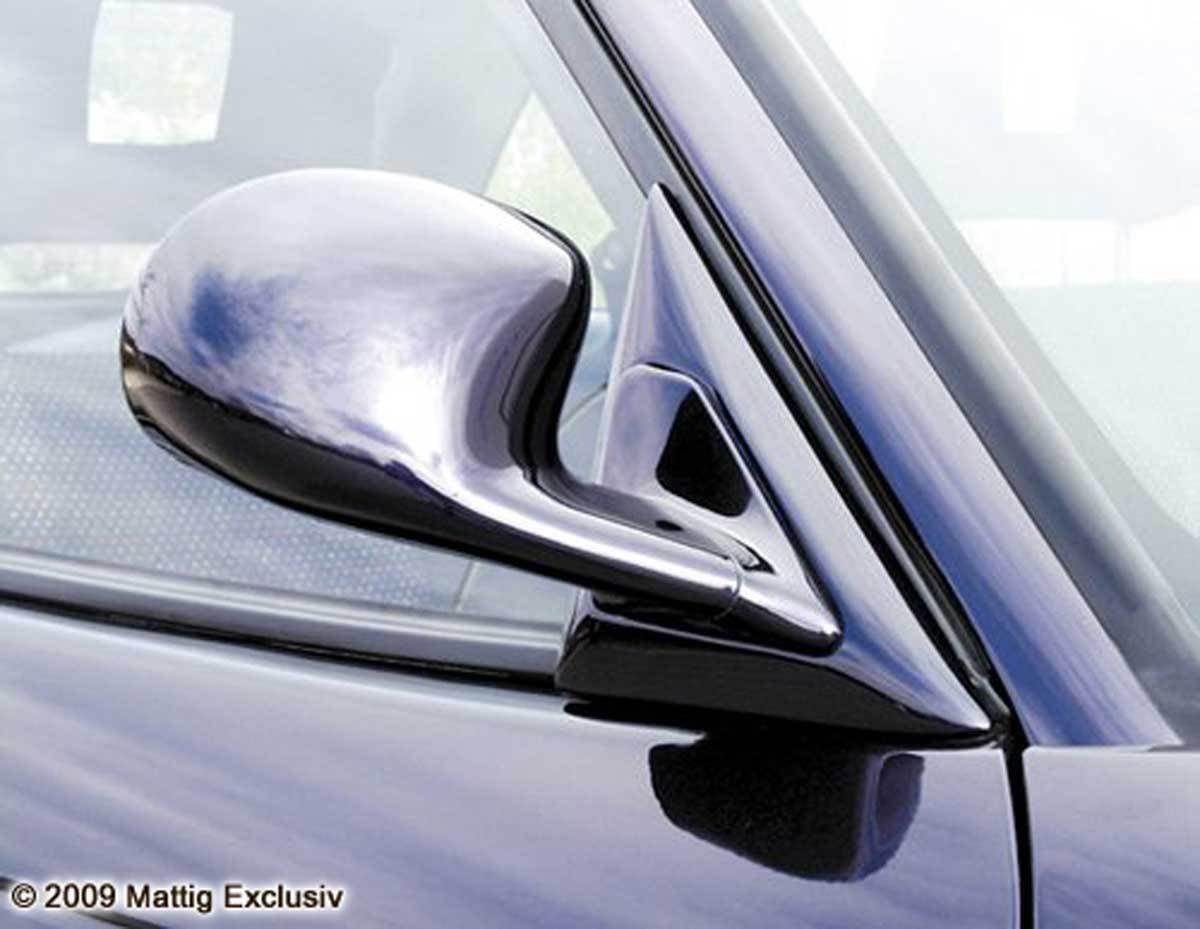 Opel Corsa C Außenspiegel inkl. Spiegelglas manuell Z20H Blau